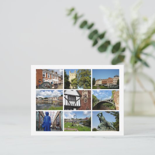Exeter Postkarte (Stehend Vorderseite)