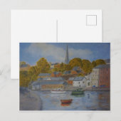 Exeter Quay mit Booten Postkarten (Vorne/Hinten)