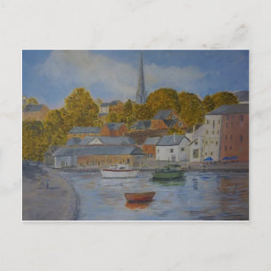 Exeter Quay mit Booten Postkarten