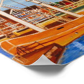 Exeter Ship Canal Poster (Ecke)