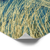 Exhale Calming Ocean Scene Poster (Ecke)