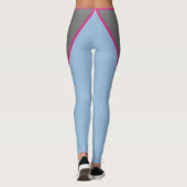 Exhale Farting Einhorn Schlanken Leggings (Rückseite)