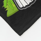 Exhausted Badminton Panda - Funny Niedlich Shuttle Fleecedecke (Ecke)