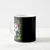 Exhausted Badminton Panda - Funny Niedlich Shuttle Kaffeetasse (Vorderseite Links)
