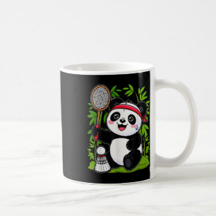Exhausted Badminton Panda - Funny Niedlich Shuttle Kaffeetasse