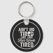 Exhausted But Happy Design  Schlüsselanhänger (Vorderseite)