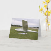 Exhausted Pilot Karte (Gelbe Blume)