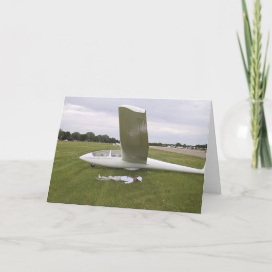 Exhausted Pilot Karte (Vorderseite)