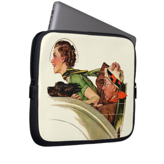 Exhilaration Laptopschutzhülle (Vorne Rechts)