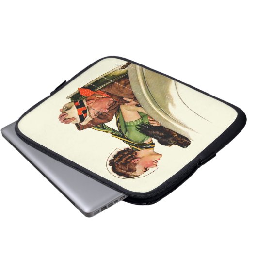 Exhilaration Laptopschutzhülle (Vorne Knopf)