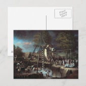 Exhumierung des Mastodon, 1806 Postkarte (Vorne/Hinten)