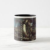 Exhumierung des Mastodons, 1806 Zweifarbige Tasse (Mittel)