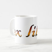 Exillibris Kaffeetasse (Vorderseite Links)