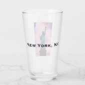 Exilmutter Lady Liberty Statue - NYC Glas (Rückseite)
