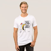 Existential Chicken by Sandra Boynton Tri-Blend Shirt (Vorderseite voll)