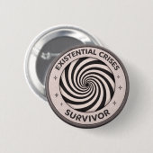 Existential Crises Button (Vorne & Hinten)