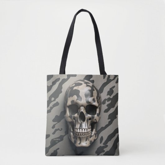 EXISTENTIAL LITE Memento Mori Camouflage Tasche (Vorderseite)
