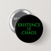 Existenz ist Chaos Loki Button (Vorne & Hinten)