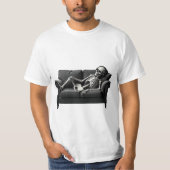 Existenz ist der erschöpfende Skeletton-T - Shirt (Vorderseite)