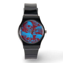 EXISTENZIAL LITE Skulls 1b Silicone Strap Unisex