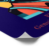 EXISTENZIAL LITE Toon Chimp Poster (Ecke)