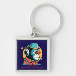 EXISTENZIAL LITE Toon Chimp Schlüsselanhänger