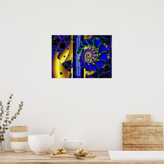 Existenzialismus 2 poster (Küche)