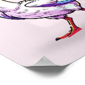 Existenzielle Gans Poster (Ecke)