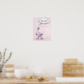 Existenzielle Gans Poster (Küche)
