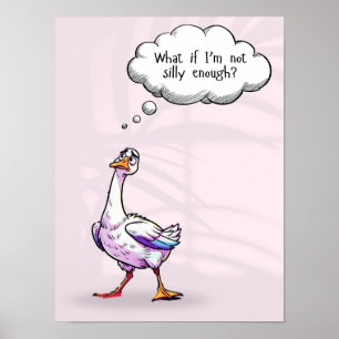 Existenzielle Gans Poster
