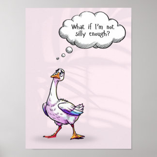 Existenzielle Gans Poster