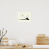 Existenzielle Inspirationsquelle - Seashell Poster (Küche)