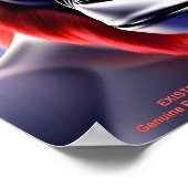 EXISTENZIELLE LETE Ape Red Poster (Ecke)