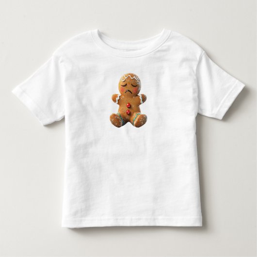 Existenzielles Gingerbrot-T-Shirt für Kleinkinder Kleinkind T-shirt (Vorderseite)