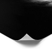 Existenzkrise Funny Cat Poster (Ecke)