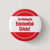 Existenzkrise-Knopf Button (Vorderseite)