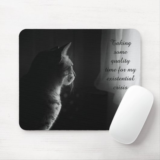 Existenzkrise Mousepad (Mit Mouse)