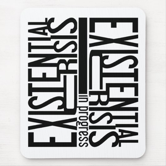 Existenzkrise mousepad (Vorne)