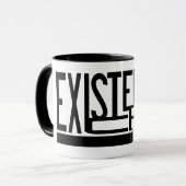 Existenzkrisen-Tasse Tasse (Vorderseite Links)