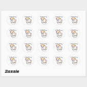 Existing Is Exhausting Meme Sticker (Blatt)