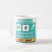 Exit27A-Tasse Kaffeetasse (Vorderseite Links)