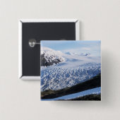 Exit Glacier in Kenai Fjords National Park Button (Vorne & Hinten)