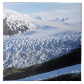 Exit Glacier in Kenai Fjords National Park Fliese (Vorderseite)