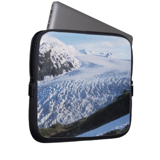 Exit Glacier in Kenai Fjords National Park Laptopschutzhülle (Vorne Rechts)