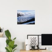 Exit Glacier in Kenai Fjords National Park, Poster (Heimbüro)