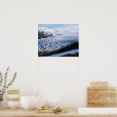Exit Glacier in Kenai Fjords National Park, Poster (Küche)