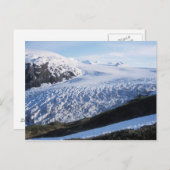 Exit Glacier in Kenai Fjords National Park, Postkarte (Vorne/Hinten)