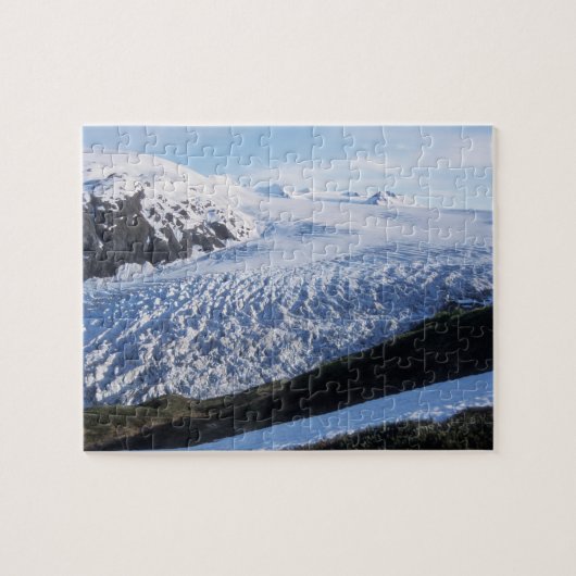 Exit Glacier in Kenai Fjords National Park Puzzle (Horizontal)