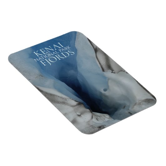 Exit Glacier Moulin, Kenai Fjords National Park Magnet (Rechte Seite)