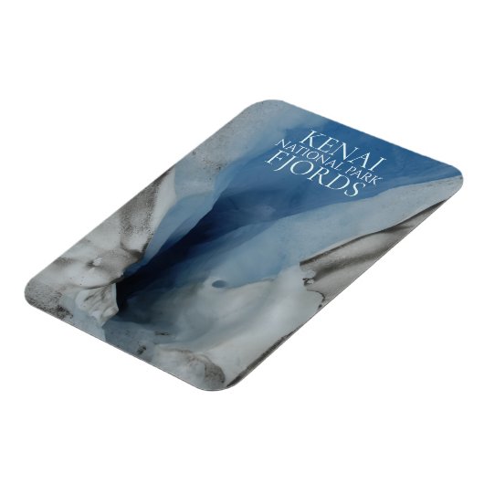 Exit Glacier Moulin, Kenai Fjords National Park Magnet (Linke Seite)